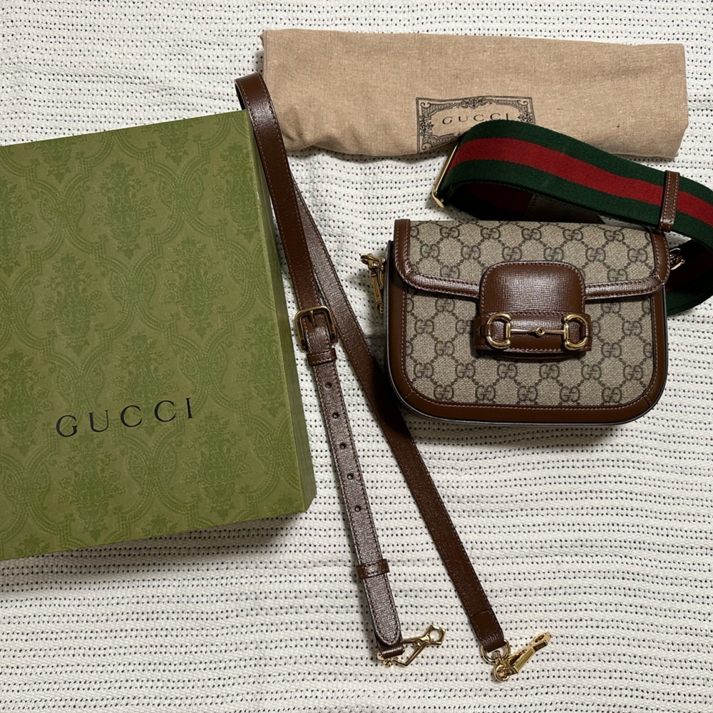 GUCCI HORSEBIT 1955 MINI SHOULDER BAG